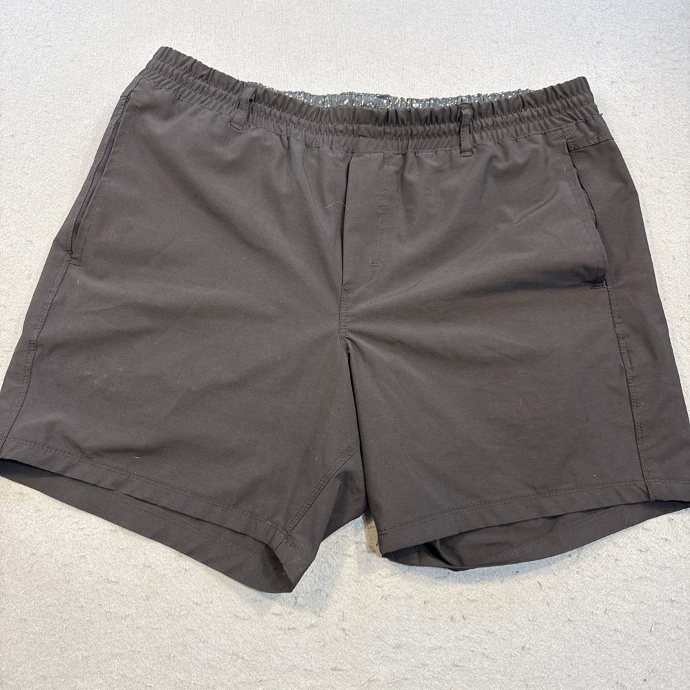 Birdie Bound Hybrid Shorts Mens Large BLACK DRAWSTRING Golf Swim Active
