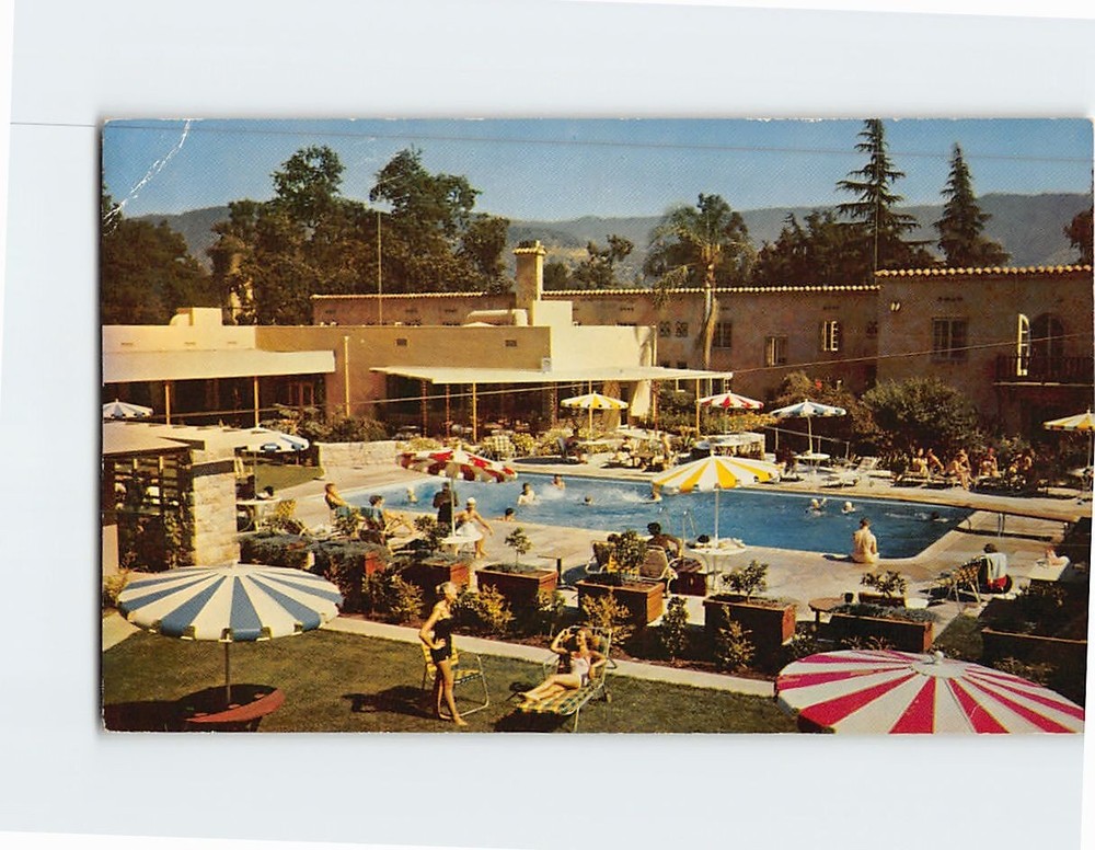 Postcard Oaks Hotel & Cottages Ojai California USA