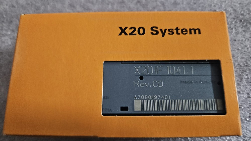 B&R X20IF1041-1 PLC Module X20 IF 1041-1 New Rev CO