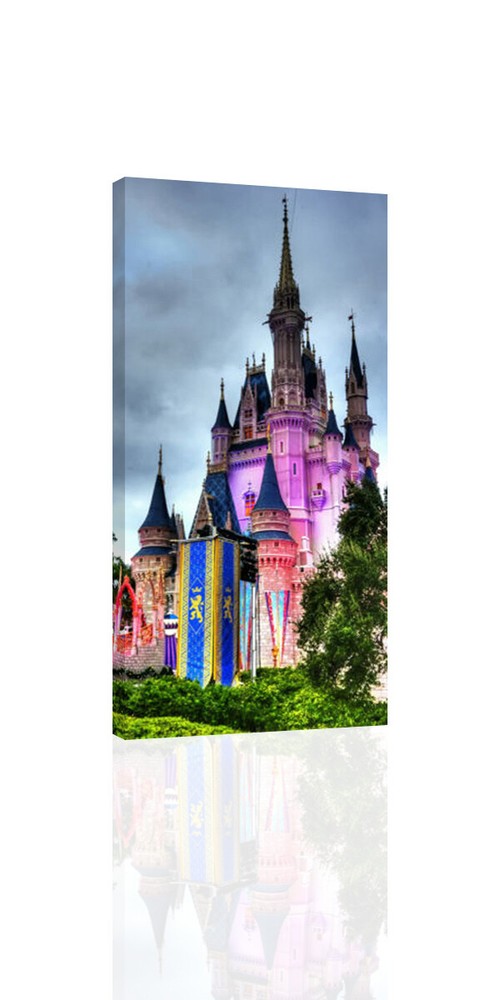 Disney Castle Wall Art - Premium Canvas or Print Decor  