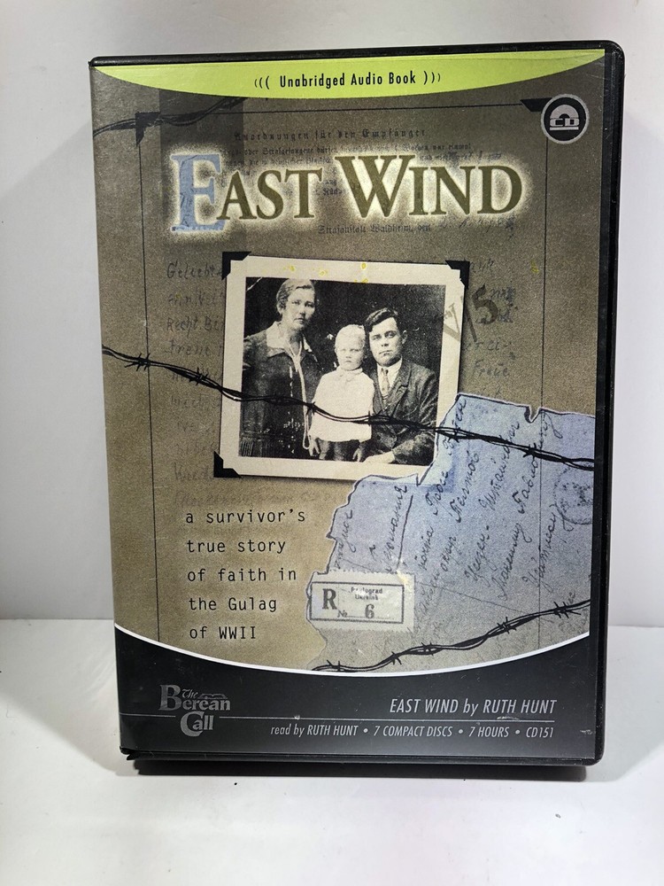 East Wind - Paperback By Ruth Hunt - CD, Case Broken At Bottom, Good Condition