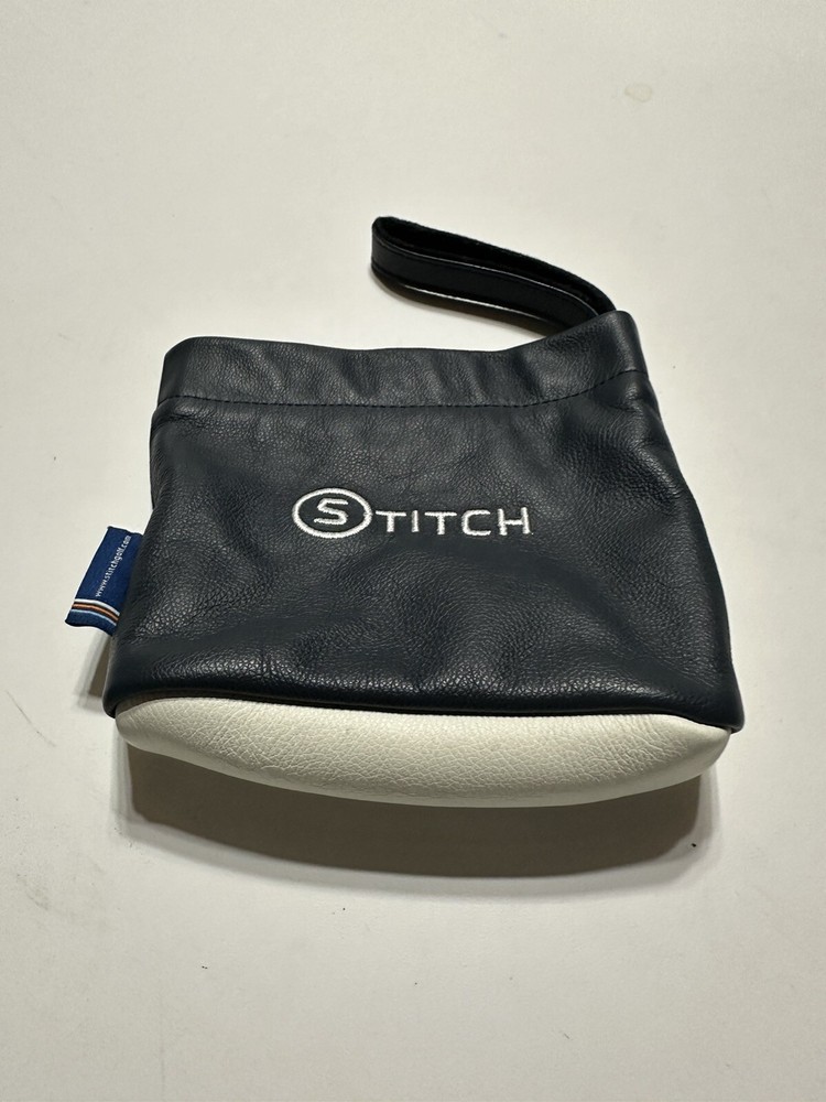 Stitch Roadster Valuables Golf Pouch Midnight Blue