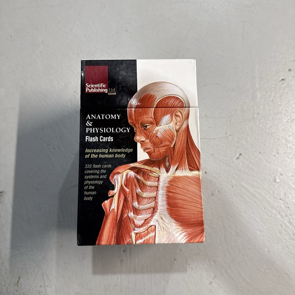 Scientific Publishing Anatomy And Physiology Flash Cards 335 Cards Set