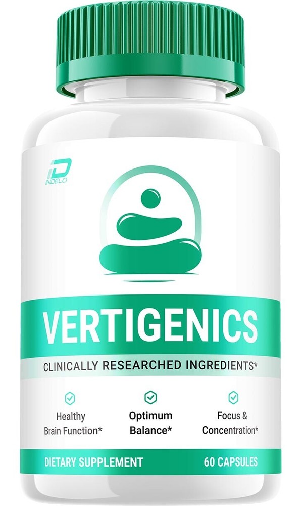 (1 Pack) Vertigenics Brain Supplement Capsules-Verti Genics All-Natural