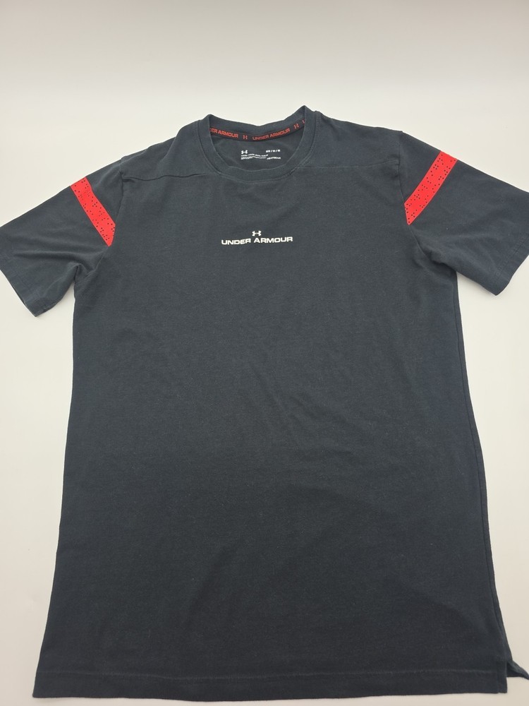 Under Armour T-Shirt Men Medium Logo Tee Black .#39795