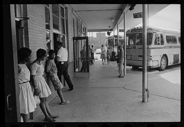 Albany Georgia 1962 Trailways Bus Terminal Segregation Blacks Waiting