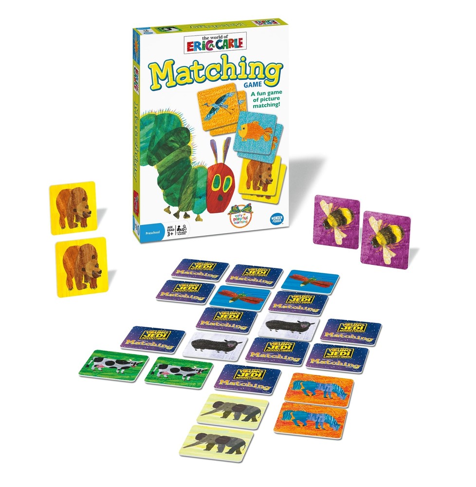 Wonder Forge Eric Carle Matching Game For Boys & Girls Age 3 To 5 - A Fun & F...