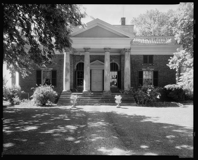 Photo:Bremo Fork Union Virginia 1931 Plantation House Colonial Mansion