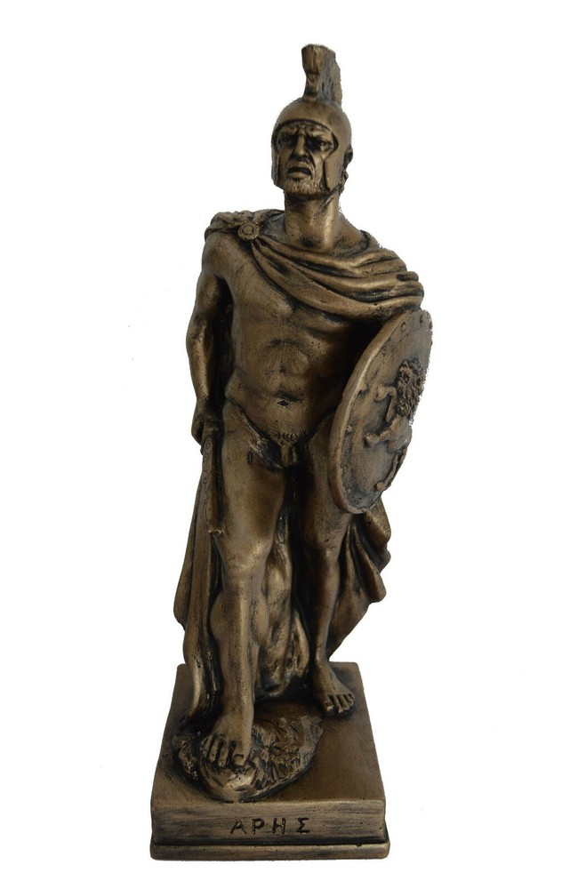 Ares God of war sculpture statue - Greek God of Olympus - Twelve Gods