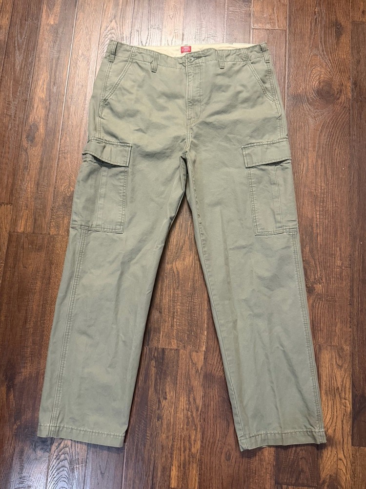Levi's XX Cargo Pants Mens 38x32 Straight Leg Relaxed Utility Military Workwear
