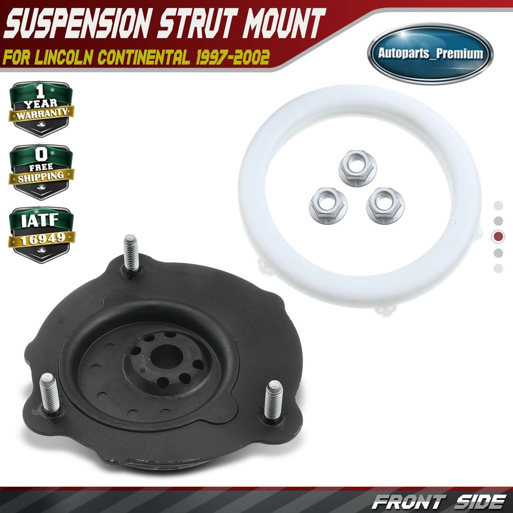 Front LH or RH Suspension Strut Mount for Lincoln Continental 97-02 V8 4.6L DOHC