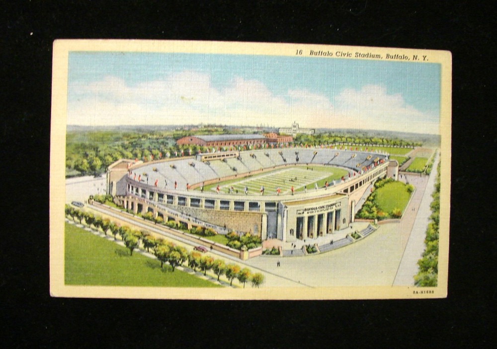 Vintage 1947 Linen Postcard 