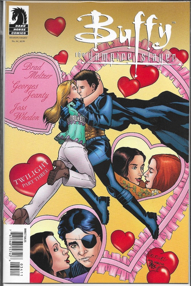 Buffy The Vampire Slayer Season Eight 8 #34 Variant Cover (Vf/Nm) Dark Horse