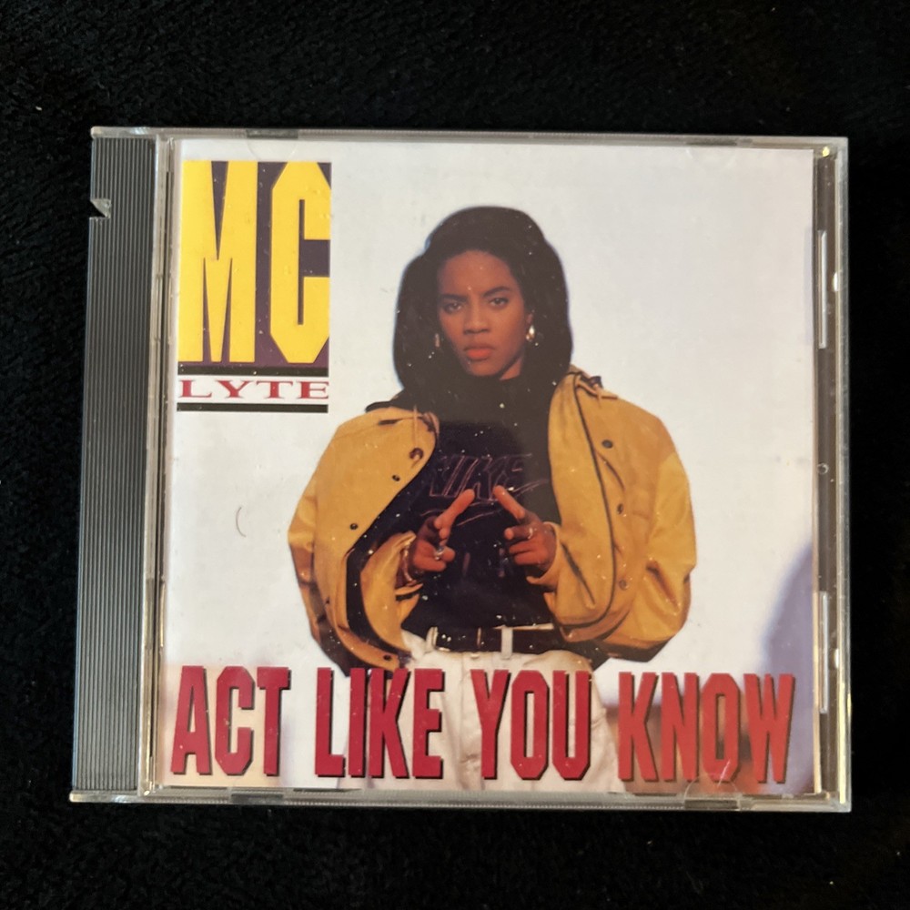Act Like You Know [Edited] by MC Lyte (CD, Nov-1991, First Priority)