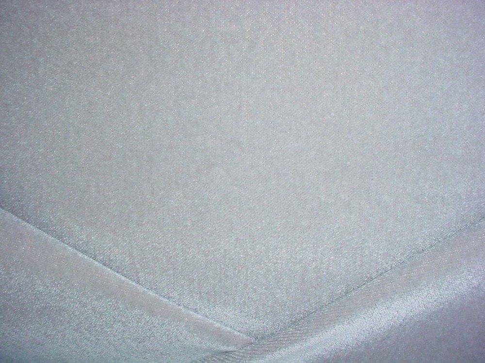 3Y Pollack 5028 Sedan Plush Light Gray Faux Mohair Velvet Upholstery Fabric