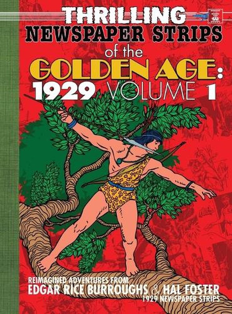 Thrilling Newspaper Strips of the Golden Age, 1929 Volume 1 (Hardcover) by Edgar
