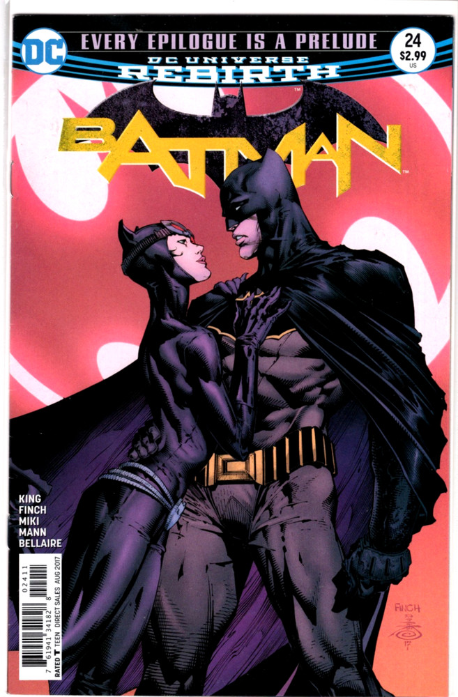 ✔ BATMAN #24 volume 3 (2017) • Batman proposes to Catwoman!  [ID#124]