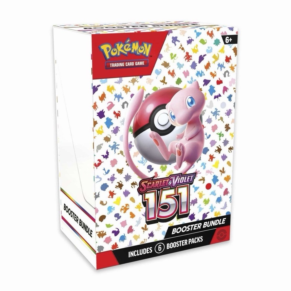 Pokémon TCG Scarlet & Violet 151 Booster Bundle Box English 2023 Mew 6+