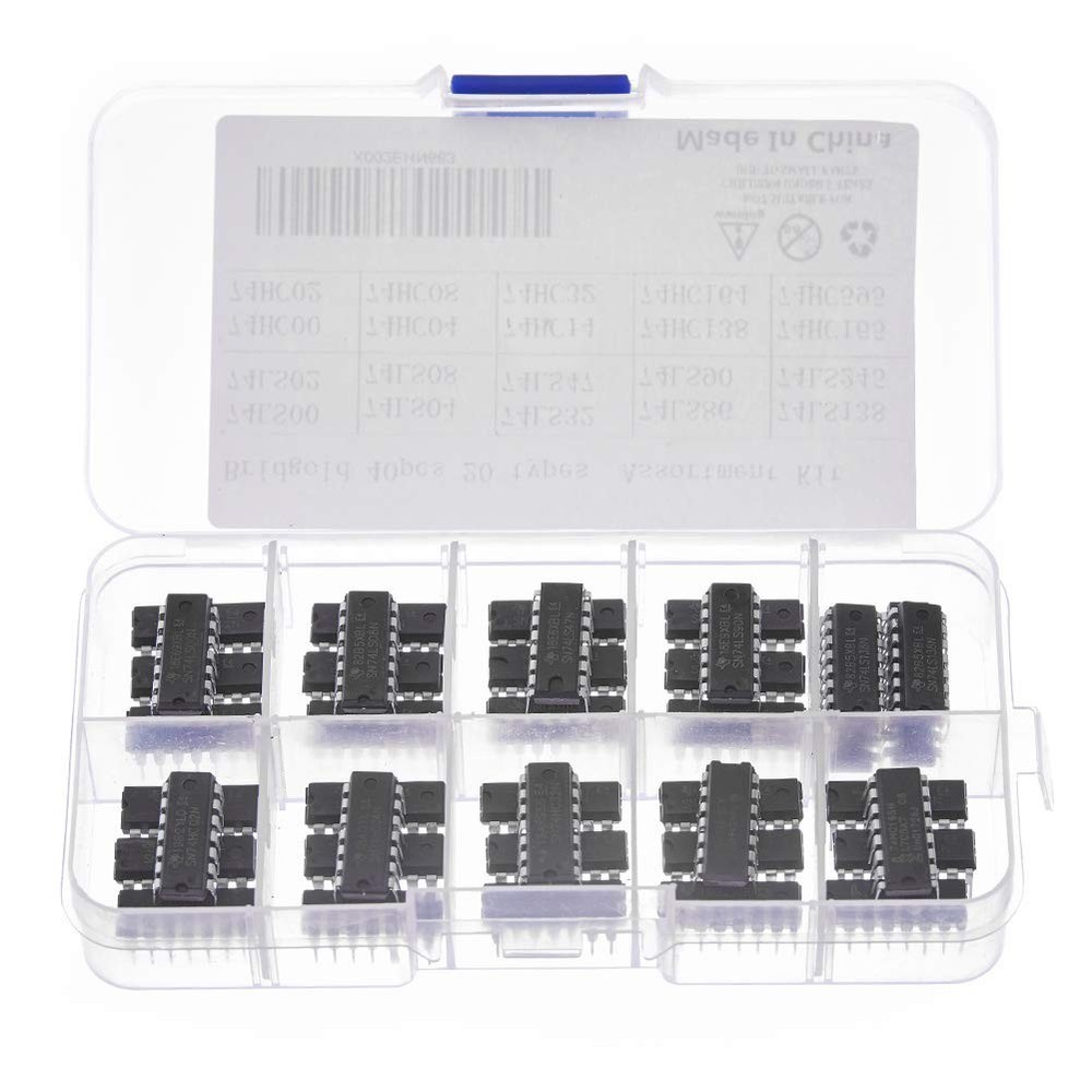 40Pcs(20Pcs 74Hcxx+20Pcs 74Lsxx) Series Logic IC Assortment Kit
