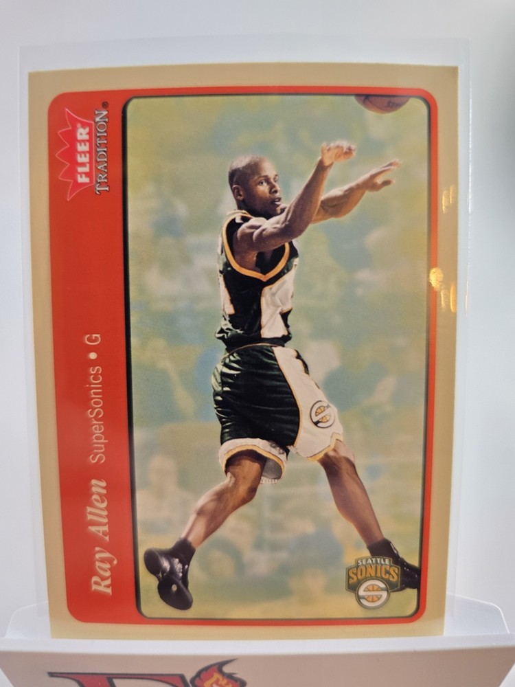 2004-05 Fleer Tradition - Ray Allen #8 Seattle Supersonics