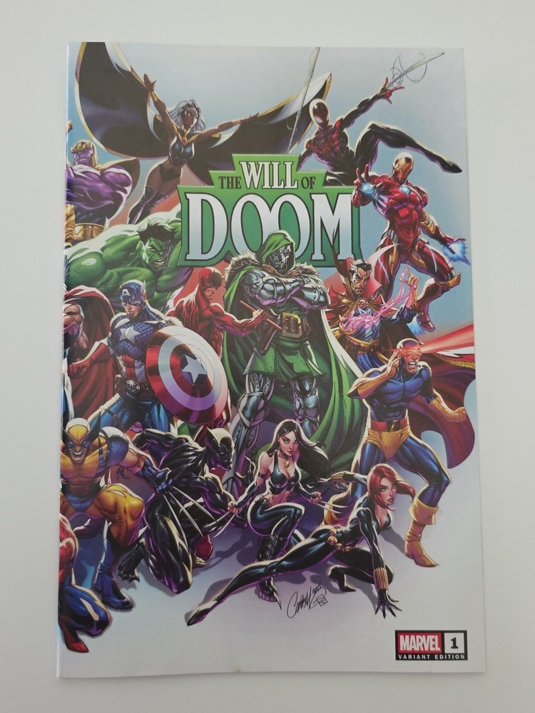 The Will of Doom #1 J. Scott Campbell Wraparound Cover (Marvel Comics...