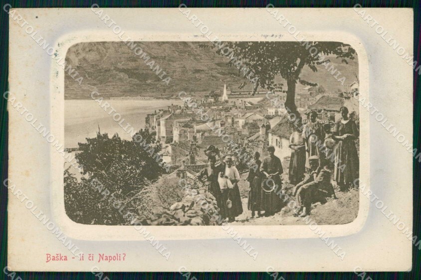 Croatia Croatia Bescanuova Baska postcard RT6792