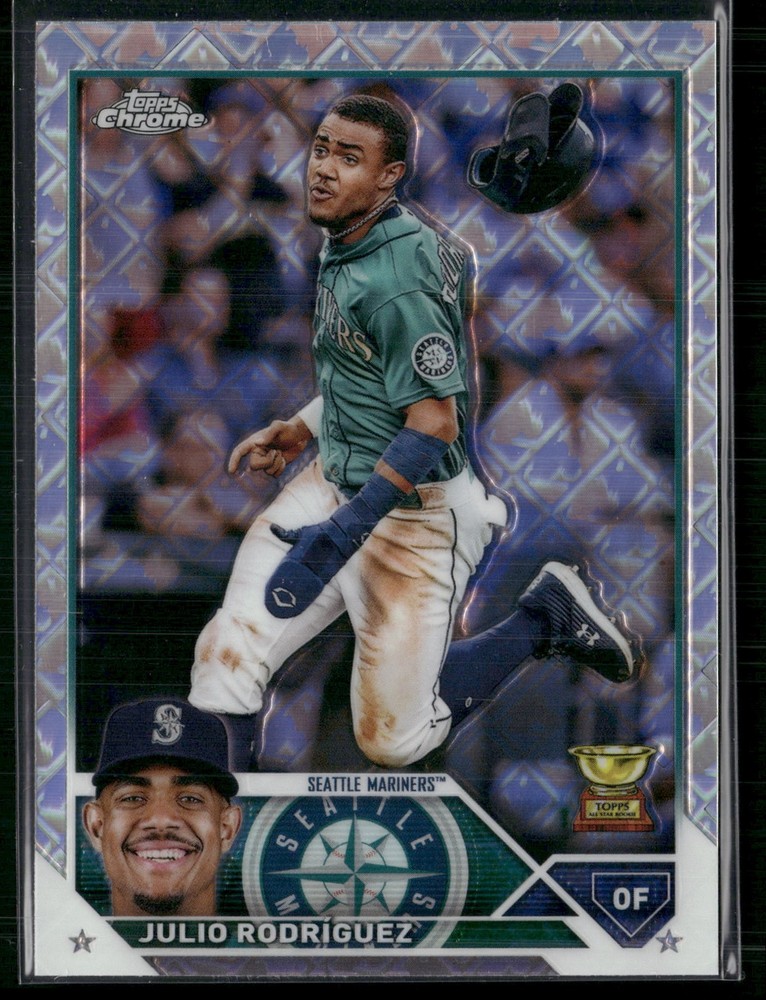 2023 Topps Chrome Logofractor Edition #200 Julio Rodriguez