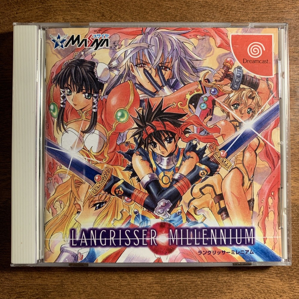 Langrisser Millennium Sega Dreamcast Japan Import US Seller