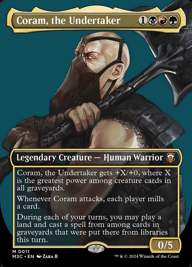 MTG Coram, the Undertaker (11/782) Modern Horizons 3 Commander LP