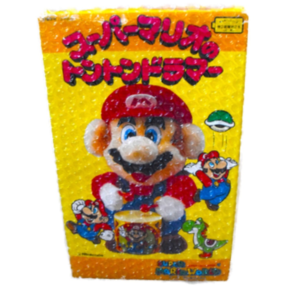 Nintendo Super Mario World Plush Super Mario Tonton Drummer 1992 Rare item