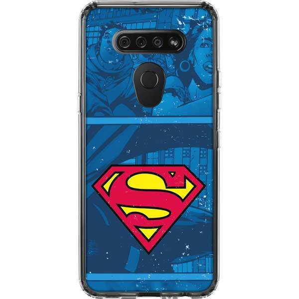 DC Comics Superman LG K51/Q51 Clear Case - Superman Logo