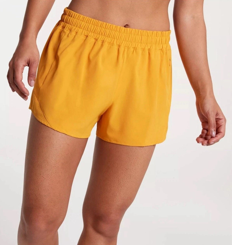 CALIA Women's Mid Rise Infinity Run Short Size XL Glowing Umber Athletic NWT