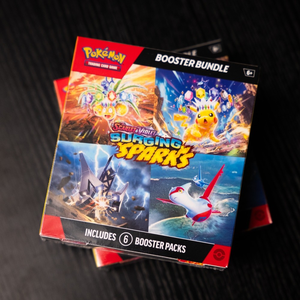 LOT OF 2 - Scarlet & Violet Surging Sparks Booster Bundles - (Factory Sealed)