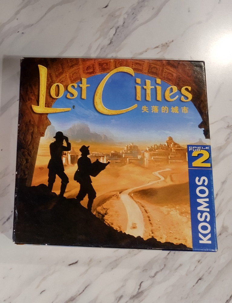 Lost Cities The Card Game Japanese Version Complete Kosmos