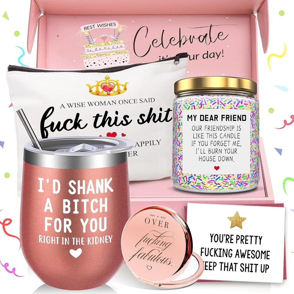 Birthday Gifts for Women Best Friends, Friendship Gifts for Women BFF Gifts Birt