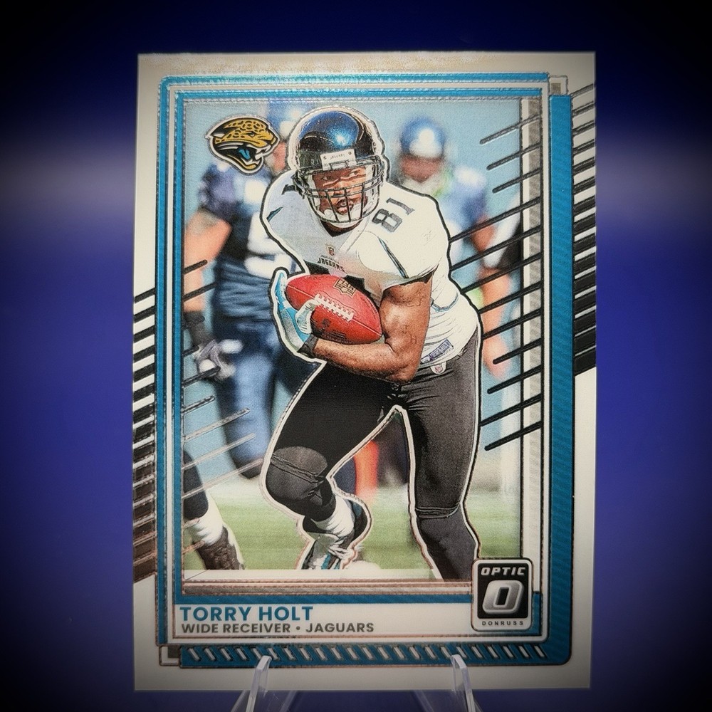 2025 Panini Donruss Optic #91 Torry Holt – Jacksonville Jaguars