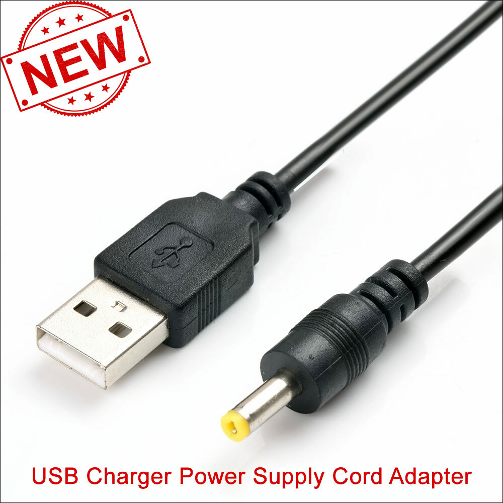 USB Power Adaptor Charging Cable for Sony SRS-XB41 Bluetooth Wireless Speaker