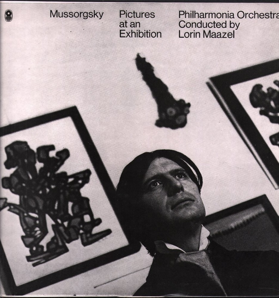 ST830 Lorin Maazel / Philadelphia Orchestra Mussorgsky - Pictures At An