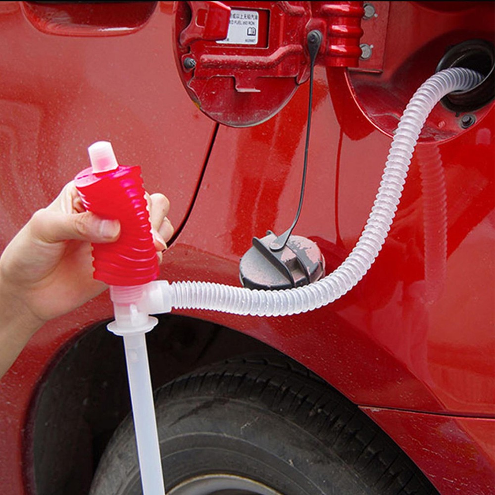 Siphon Pump Gas Transfer Liquid Siphone Hose Oil Water Fuel Transfer Hand