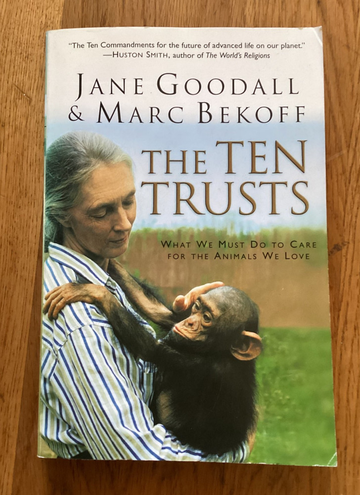 JANE GOODALL AUTOGRAPHED 