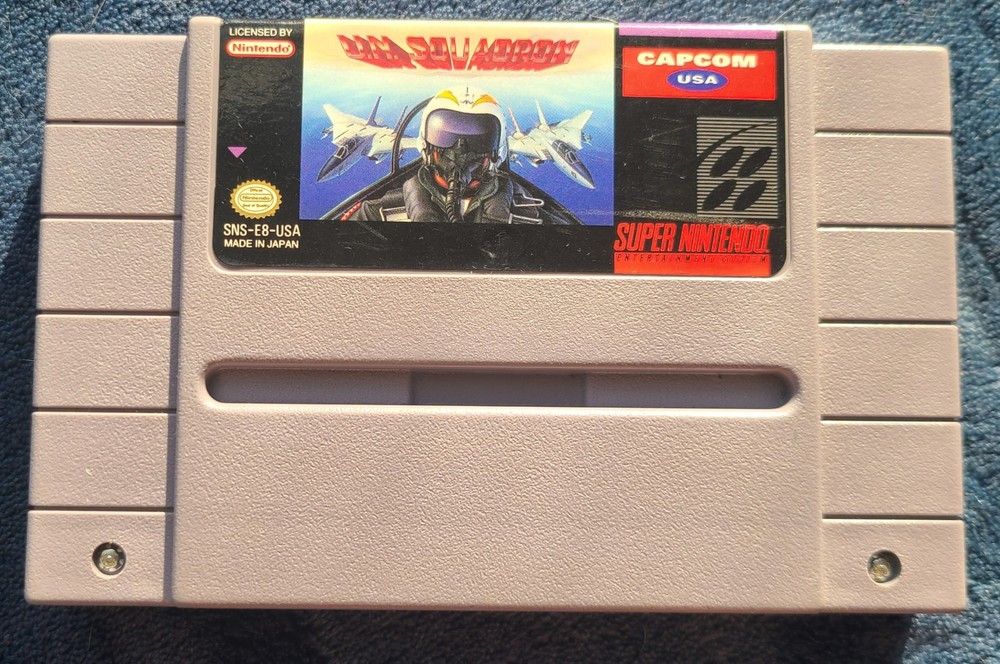 U.N. Squadron (Super Nintendo Entertainment System, 1991) Cart Only - Authentic!