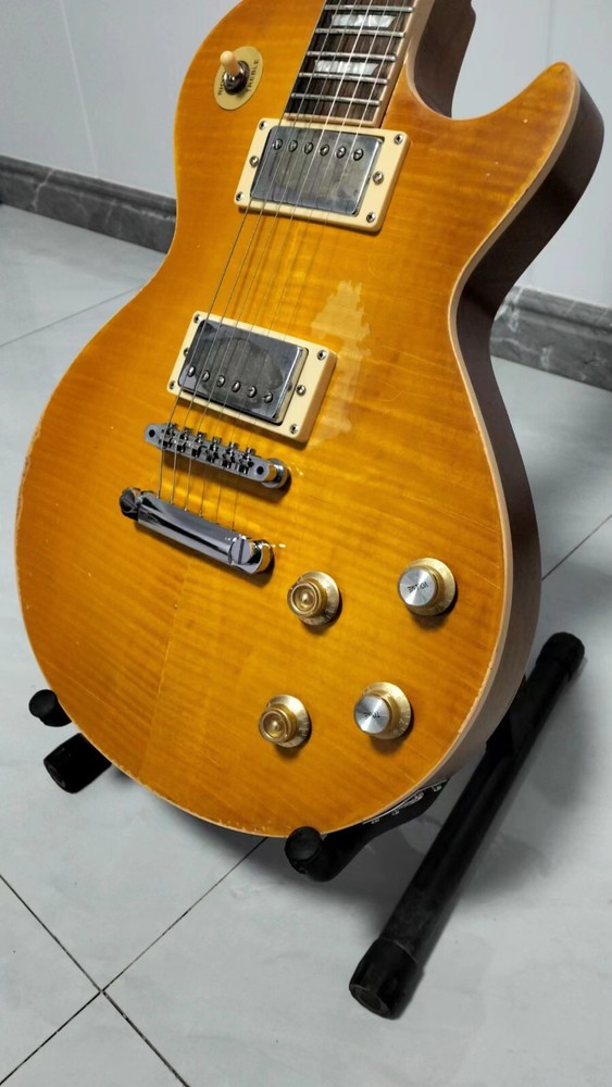 Relic Aged Custom Shop VOS Iced Tea Electric Guitar one Piece Body neck fastship