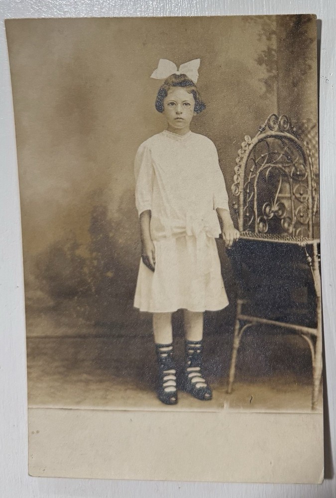 Antique RPPC Circa 1907-1920 With Name Identified On Back Likely From PA