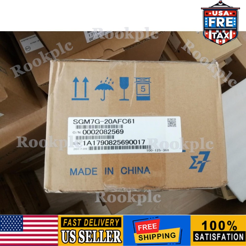 US FREE TAX 1PC YASKAWA SGM7G-20AFC61 Servo Motor