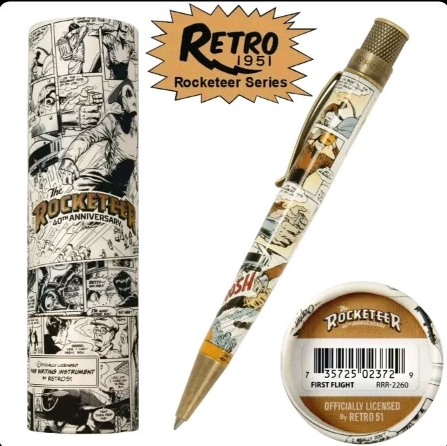 Retro 51 Rocketeer Series / First In Flight / Color Comic Limited Sealed #70