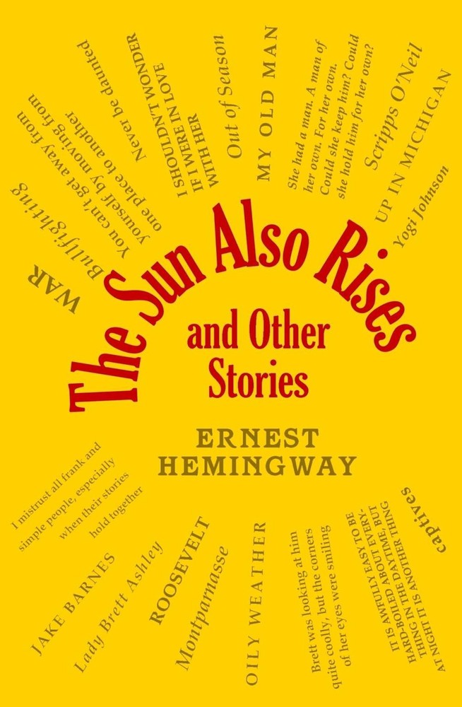 The Sun Also Rises and Other Stories by Ernest Hemingway (English) Paperback Boo