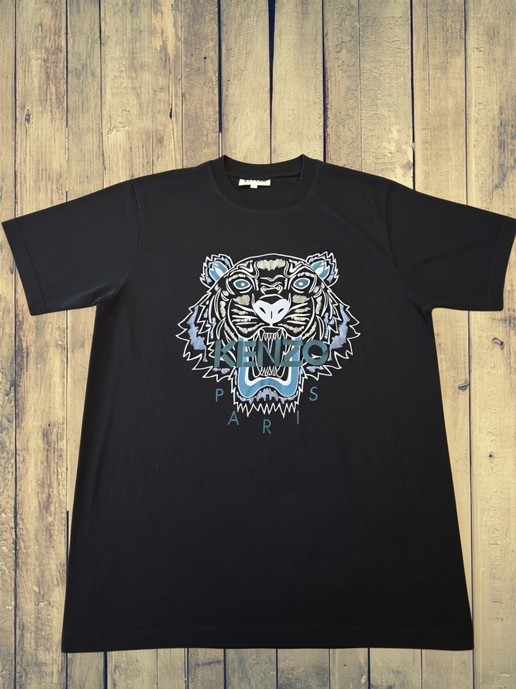 Kenzo Paris Tiger Graphic T Shirt Black Size M Designer Streetwear