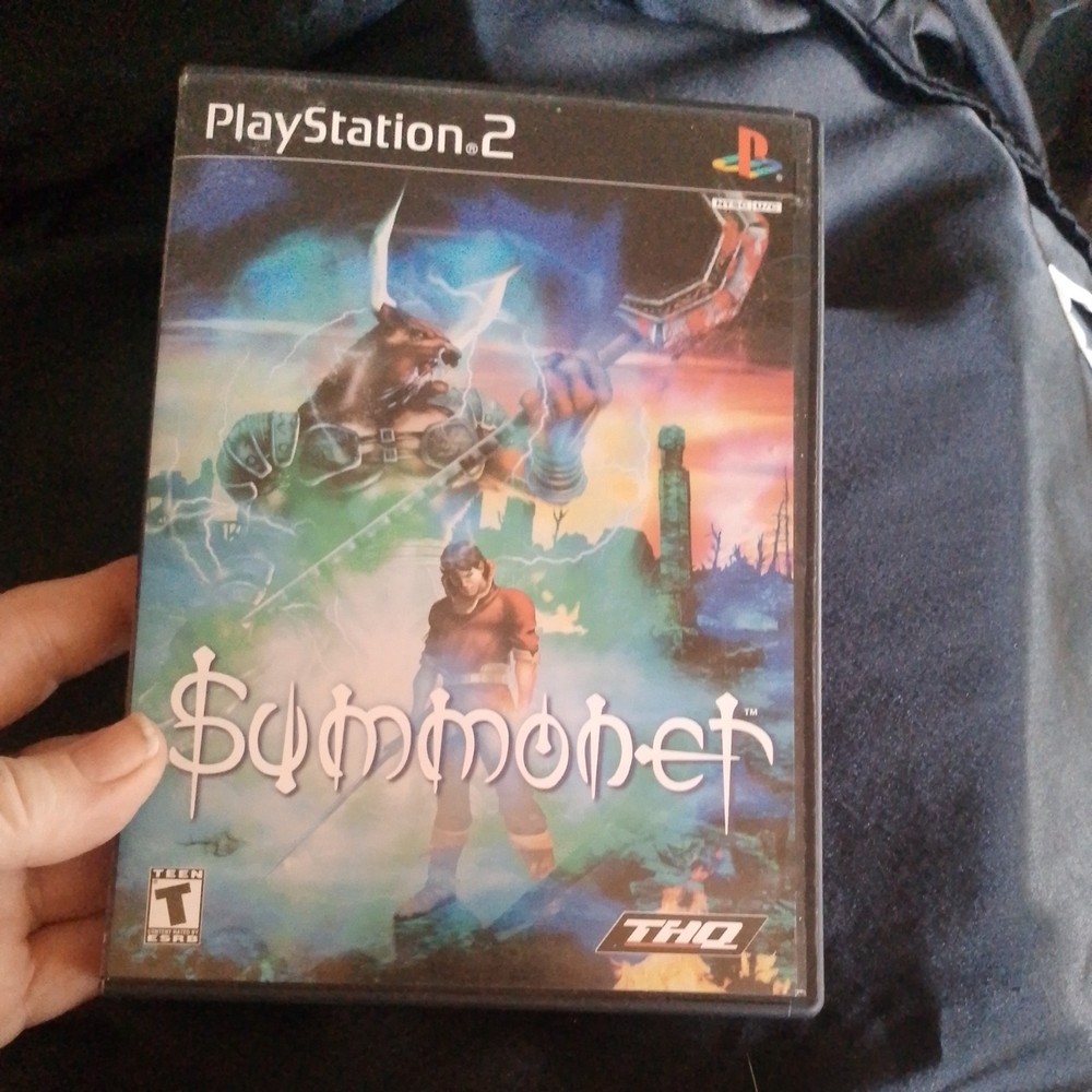 Summoner (Black Label) (Sony Playstation 2, 2000) Tested CIB PS2