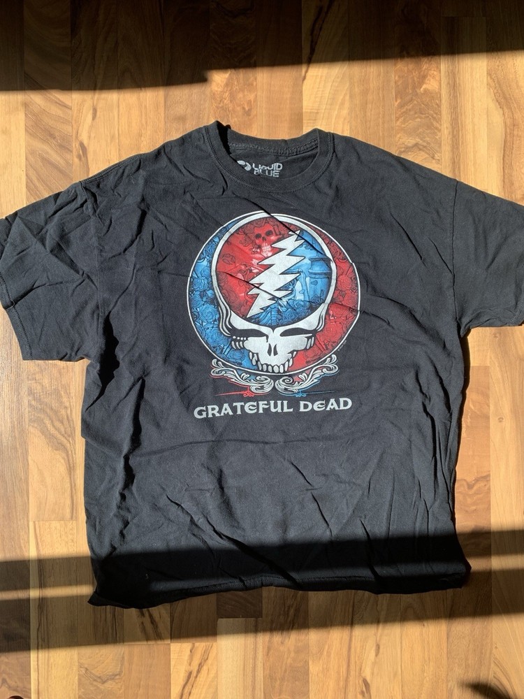 2004 Grateful Dead Liquid Blue  T-shirt Size Extra Large