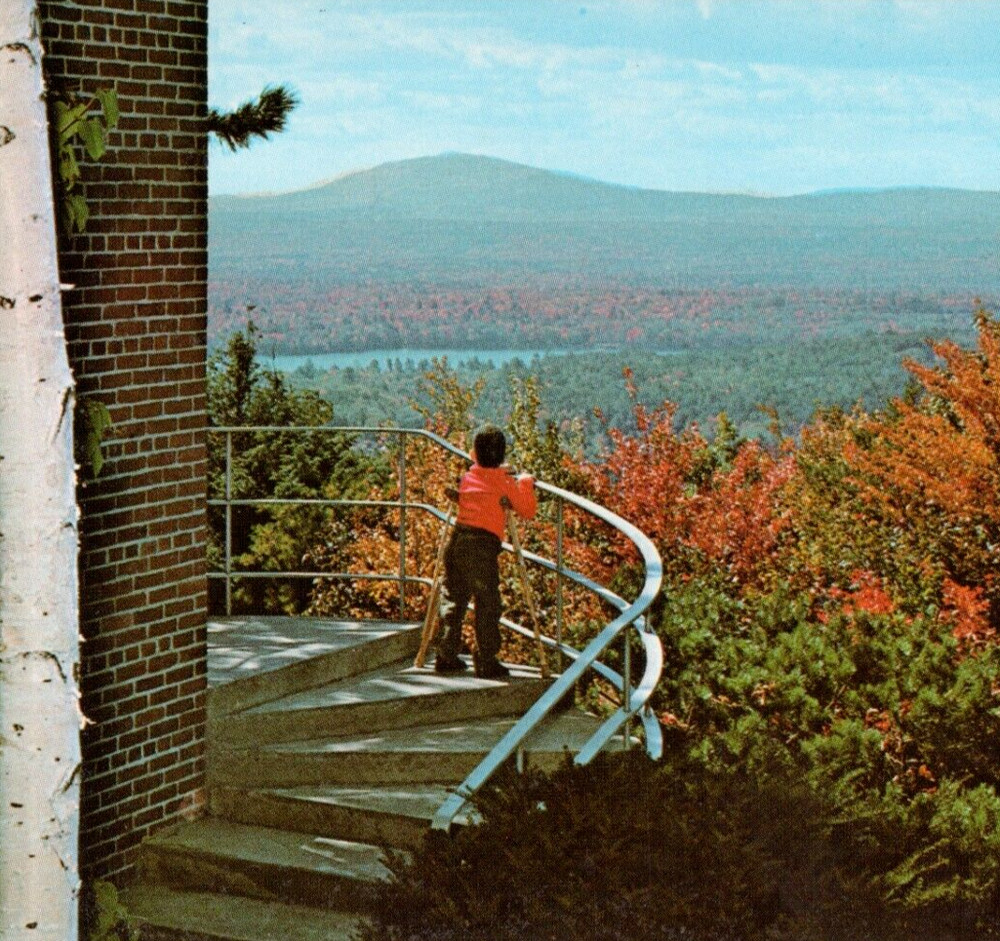Crotched Mountain Rehabilitation Center, Greenfield, NH 1960s VTG Postcard UNP